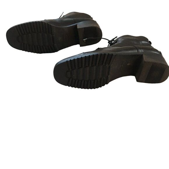 Vibram Ankle Boots 36 EU Black Leather Fur - Picture 6 of 14